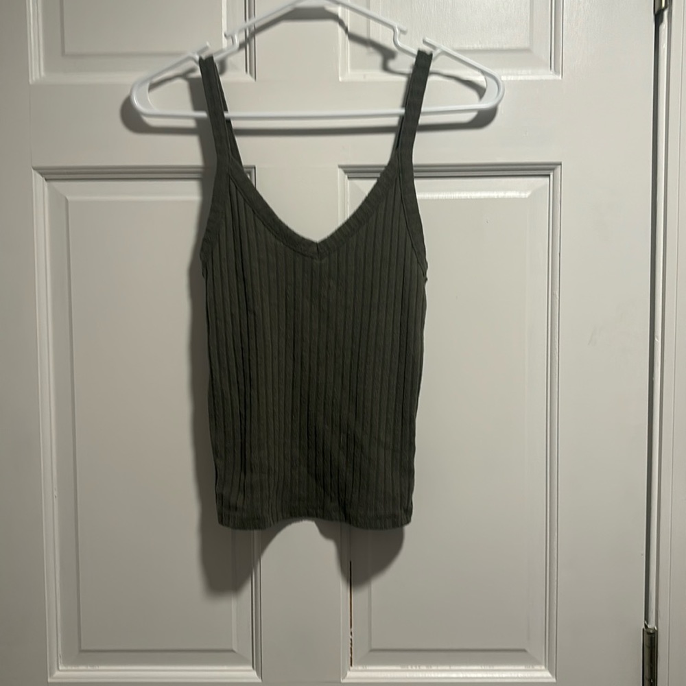 American Eagle size small, green tank top